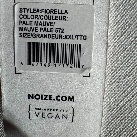 NWT Women's Noize Outerwear Puffer Pale Mauve Hooded Zipper Parka - XXL - Picture 14 of 16